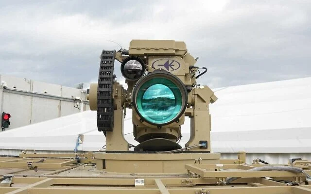 israelul primeste primul sistem laser operational iron beam pentru apararea aeriana 69519643cdb47