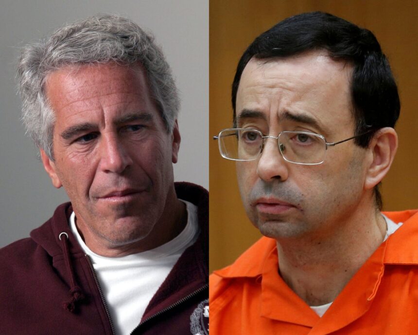 jeffrey epstein apparently wrote to convicted sex offender larry nassar 694aa78e1c72b