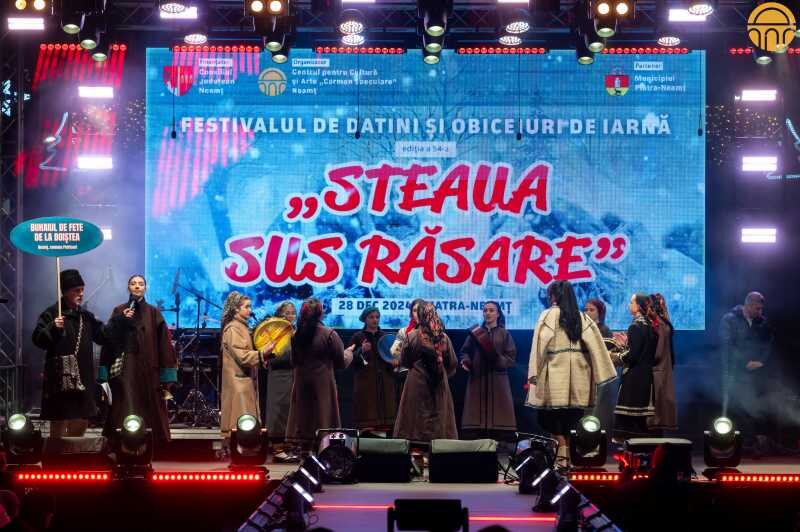 neamt parada alaiurilor nelipsita de la festivalului de datini si obiceiuri de iarna steaua sus rasare 694fca233b8f6