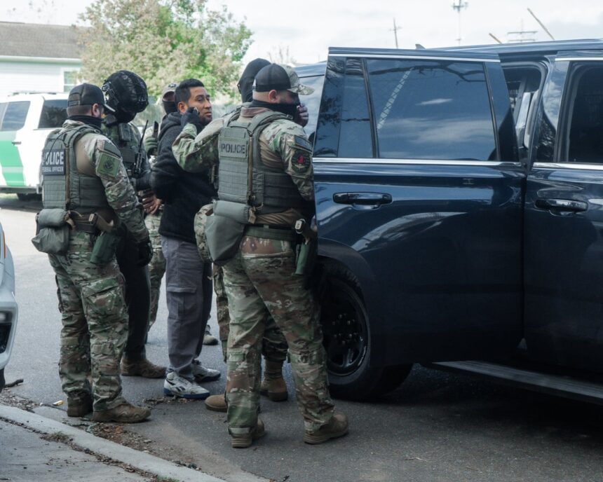 several people arrested in new orleans amid ice siege its racial profiling 693212a73d8e7