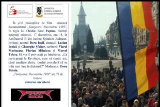 timis documentarul timisoara decembrie 1989 va fi difuzat la spitalul judetean pe 17 decembrie zi de doliu local 693fe28f582b4