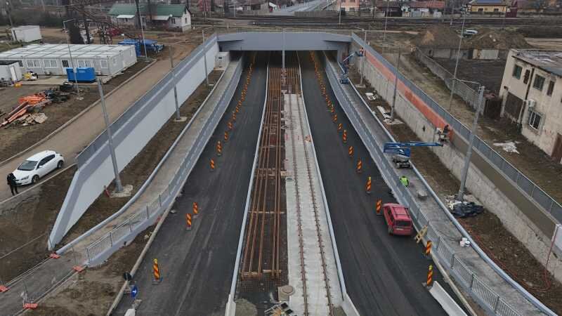 timis noul pasaj solventul a fost deschis traficului rutier si pietonal in regim de santier 69494ba1c65dd