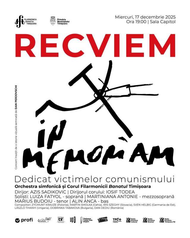 timis recviem dedicat memoriei victimelor comunismului la filarmonica banatul 69428d1a2e7e7
