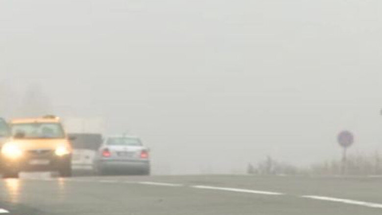 trafic ingreunat de ceata densa in mare parte din tara si risc de polei recomandarile politiei pentru soferi si pietoni 6946ce71770b0