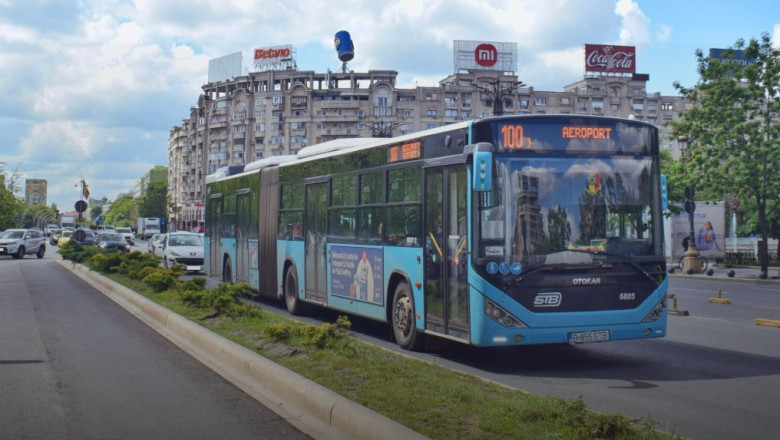 transportul public din zona aeroportului otopeni va fi reorganizat incepand de luni autobuzele 100 si 442 vor circula pe o artera noua 69367cd1dfb84