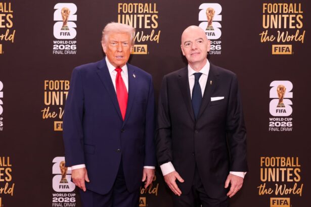 trump awarded inaugural fifa peace prize at world cup draw in washington 69331c9e9801e