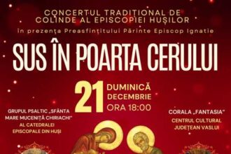 vaslui concertul traditional de colinde al episcopiei husilor pe 21 decembrie pe esplanada catedralei episcopale 6941463186994