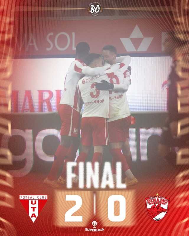 video fotbal uta a invins o pe dinamo 2 0 in superliga 694703ab62fe7