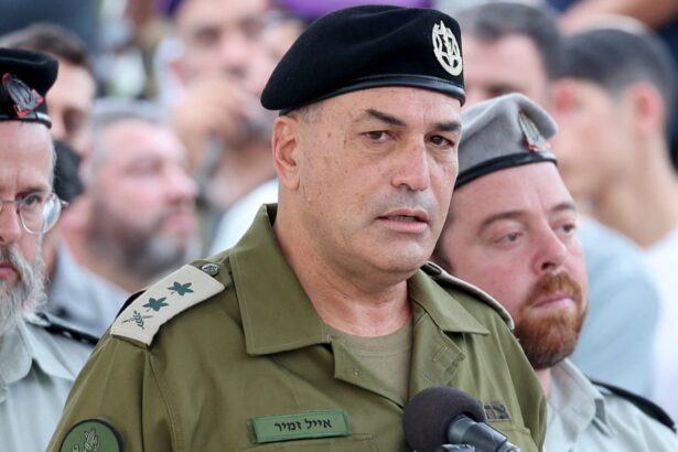 yellow line that divides gaza under trump plan is new border for israel says military chief 69380ca60668b