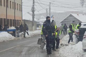 alba detinuti de la penitenciarul aiud mobilizati la deszapezirea orasului 695bef5805e37