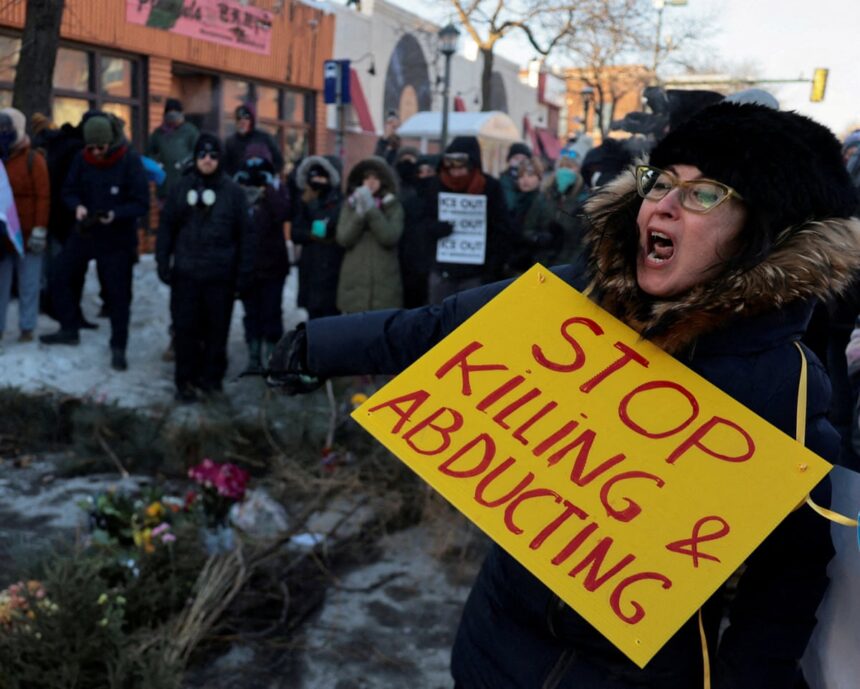 anti ice protests to be held across us as organizers urge national strike 697c9222221fc