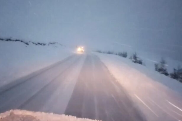 avertizare infotrafic se circula in conditii de iarna in mai multe judete unde se inregistreza ninsori 695b52eeda5da