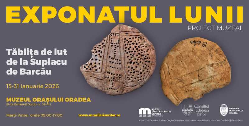 bihor tablita de lut de la suplacu de barcau din familia tablitelor de la tartaria exponatul lunii la mtc 69679e7160c43