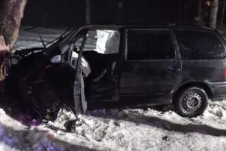 botosani sapte persoane au fost ranite dupa ce masina in care se aflau a lovit un copac 6978fedac1baf