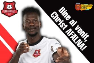 fotbal camerunezul christ afalna s a transferat de la unirea slobozia la fc hermannstadt 695eca61e3bec