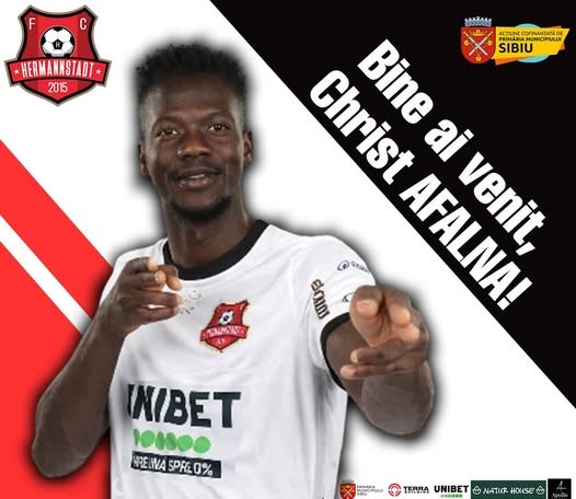 fotbal camerunezul christ afalna s a transferat de la unirea slobozia la fc hermannstadt 695eca61e3bec