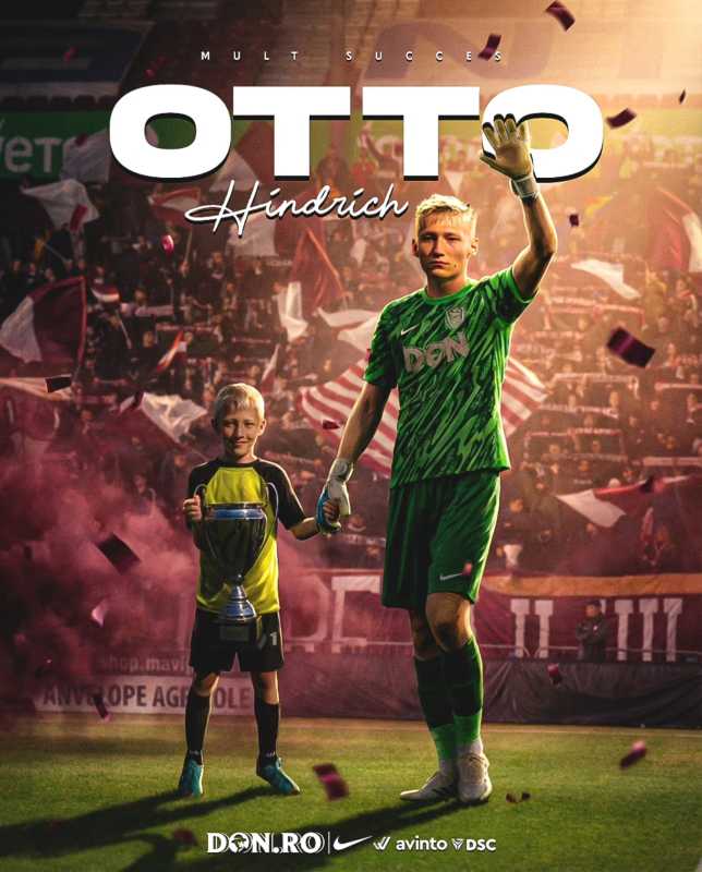 fotbal portarul otto hindrich transferat de la cfr cluj la legia varsovia 6968124cefb2b