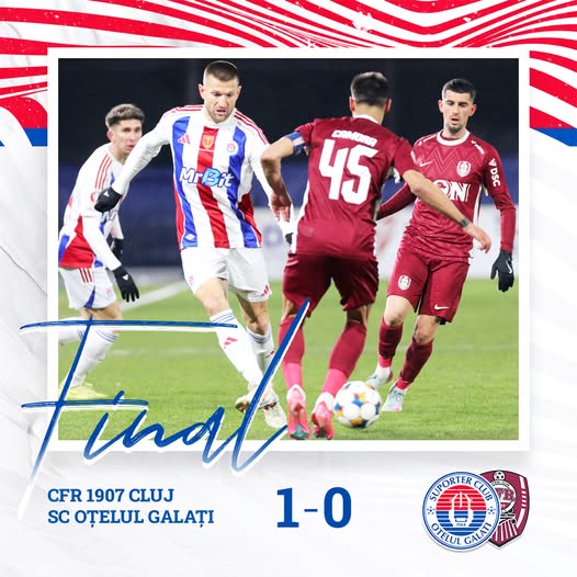 fotbal victorie la limita pentru cfr cluj 1 0 cu otelul galati in superliga 696d1f822191b