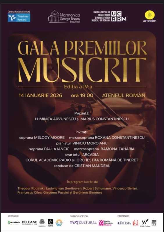 gala premiilor musicrit la ateneul roman pe 14 ianuarie 695fa6af9d24d