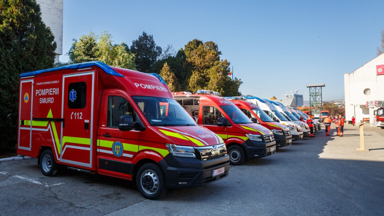galerie foto romania cumpara 1 200 de ambulante noi prin pnrr pentru smurd si serviciile judetene primele au fost deja livrate 6960df1daf4c2