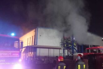 harghita incendiu la o hala de productie a unui abator din gheorgheni o persoana a suferit arsuri 696fc48d731a2