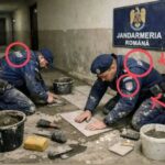 jandarmeria imaginile cu jandarmi romani care pun gresie sunt false au pe uniforma inscriptii in alfabet chirilic 695cf6cef21f1