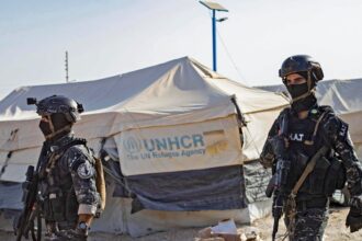 kurdish forces withdraw from is detention camp in north east syria 696faab344783