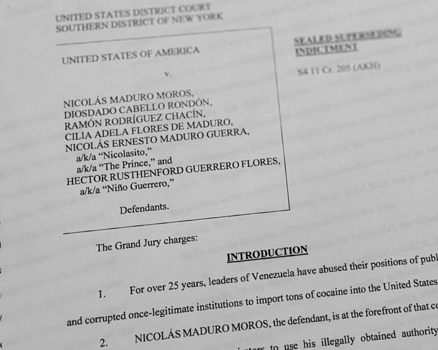 maduro indictment attempts to link venezuelan leader to tren de aragua 695a5772ecd23