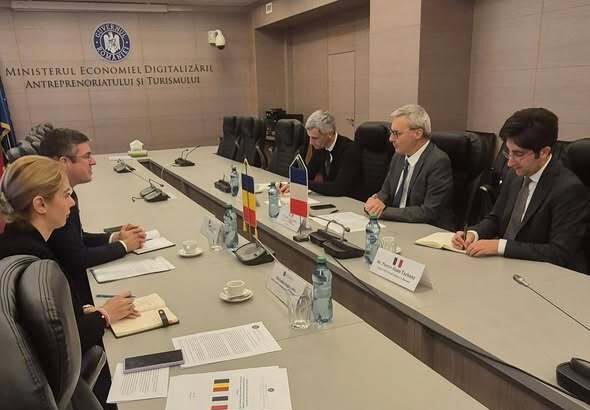 ministrul economiei discutii cu ambasadorul frantei in romania despre initiativa safe si despre necesitatea consolidarii capacitatilor industriale europene 6973a83604a82