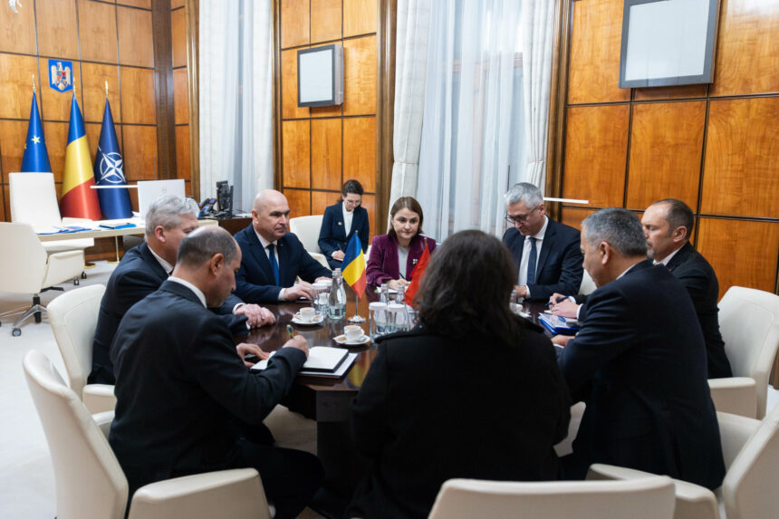 premierul ilie bolojan s a intalnit cu ministrul de interne al turciei ali yerlikaya la palatul victoria 696924e046dbb