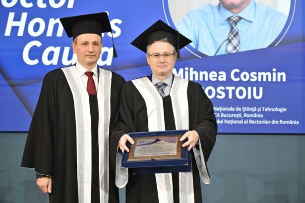 rectorul universitatii politehnica mihnea costoiu doctor honoris causa al universitatii tehnice a moldovei 697119a425983