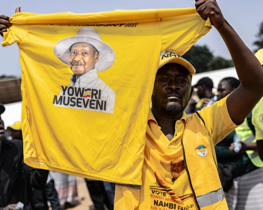 ugandas president calls opponents terrorists in victory speech 696d75d416a0a