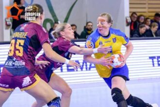 video handbal feminin corona brasov invinsa la debutul in ehf european league 6963f7db4f841