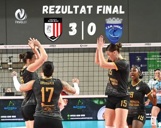 volei feminin csm volei alba blaj si a consolidat pozitia de lider in divizia a1 697541c159514