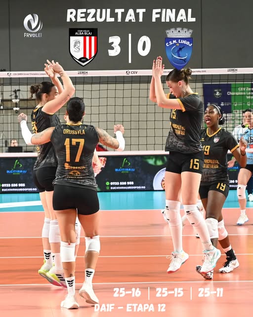 volei feminin csm volei alba blaj si a consolidat pozitia de lider in divizia a1 697541c159514