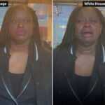 white house posts digitally altered image of woman arrested after ice protest 6972ac961d0eb