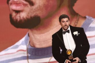 bad bunny and kendrick lamar win big in grammys ceremony filled with anti ice sentiment 698031d50df63