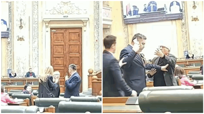 doi senatori romani s au imbrancit si au fost la un pas sa se ia la bataie scandalul provocat de o senatoare 6995c55f2e3f3