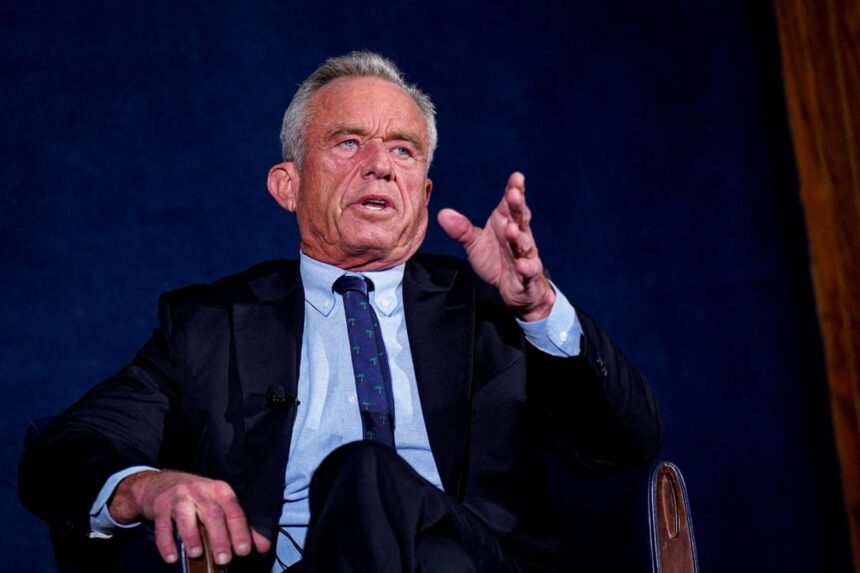 healthcare group urges rfk jr to resign after remarks on cocaine and toilet seats 698fa2aead279