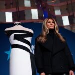 history redressed melania makes her mark in a fashion with smithsonian gown 6998b55984201