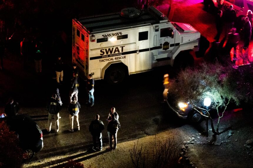 police seal off road near arizona home of today show host samantha guthries missing mother 69908e367d902