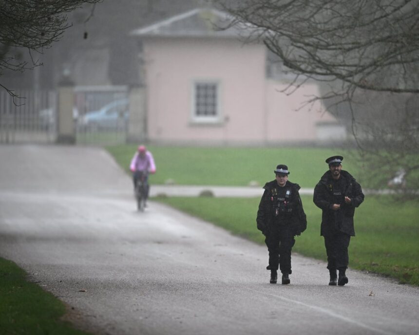 police search at andrews former home in windsor enters third day 69999138c4b45