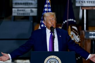 trump defends tariffs in pre midterms appearance in battleground georgia 6997cc1d3733d