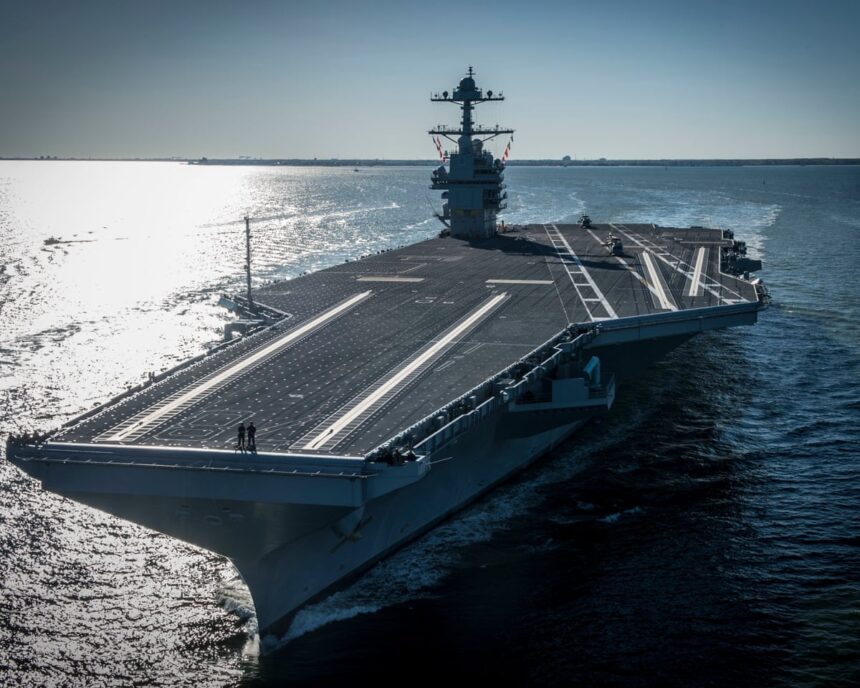 trump sends second aircraft carrier to middle east in effort to increase pressure on iran 698f655a1836d
