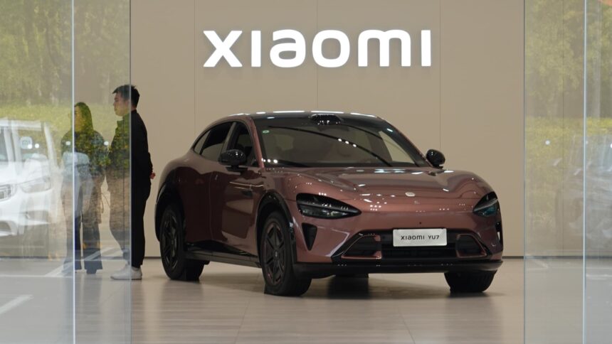 xiaomis electric suv tops china sales in january sells twice as many as teslas model y 698e8d150c99f