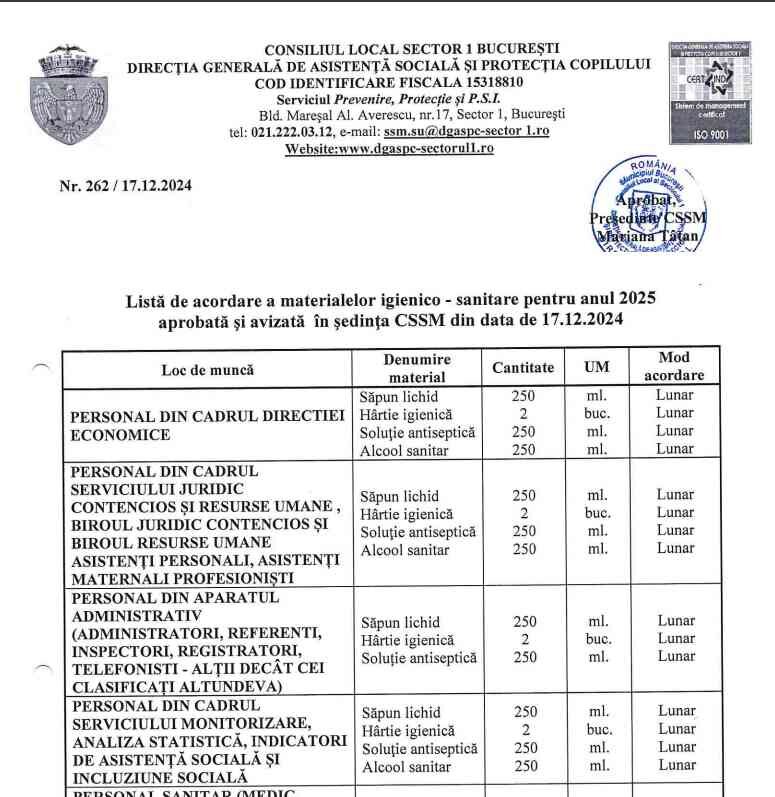 Găurile financiare ale administrației George Tuță: Furt pe față la DGASPC Sector 1, la achiziția materialelor igienico-sanitare 2 foto