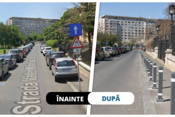administratia strazilor monteaza stalpisori pe trotuarele din bucuresti pentru a impiedica soferii sa mai parcheze 69d3f654c71d0